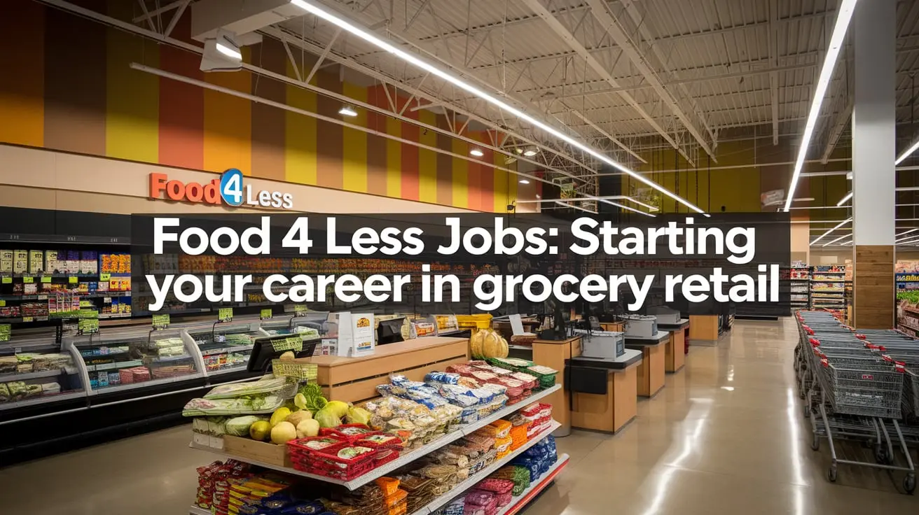 Food 4 Less Jobs: Starting Your Career in Grocery Retail