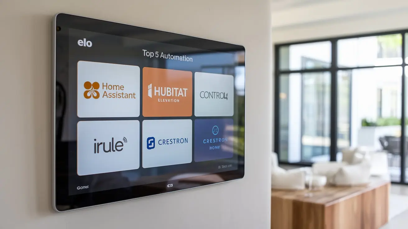 Top 5 Home Automation Software Options for Elo Touchscreens