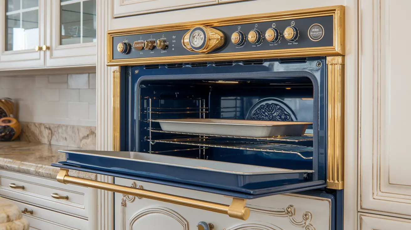 Top 5 Benefits of a Luxury 30in Oven with Gold Trim