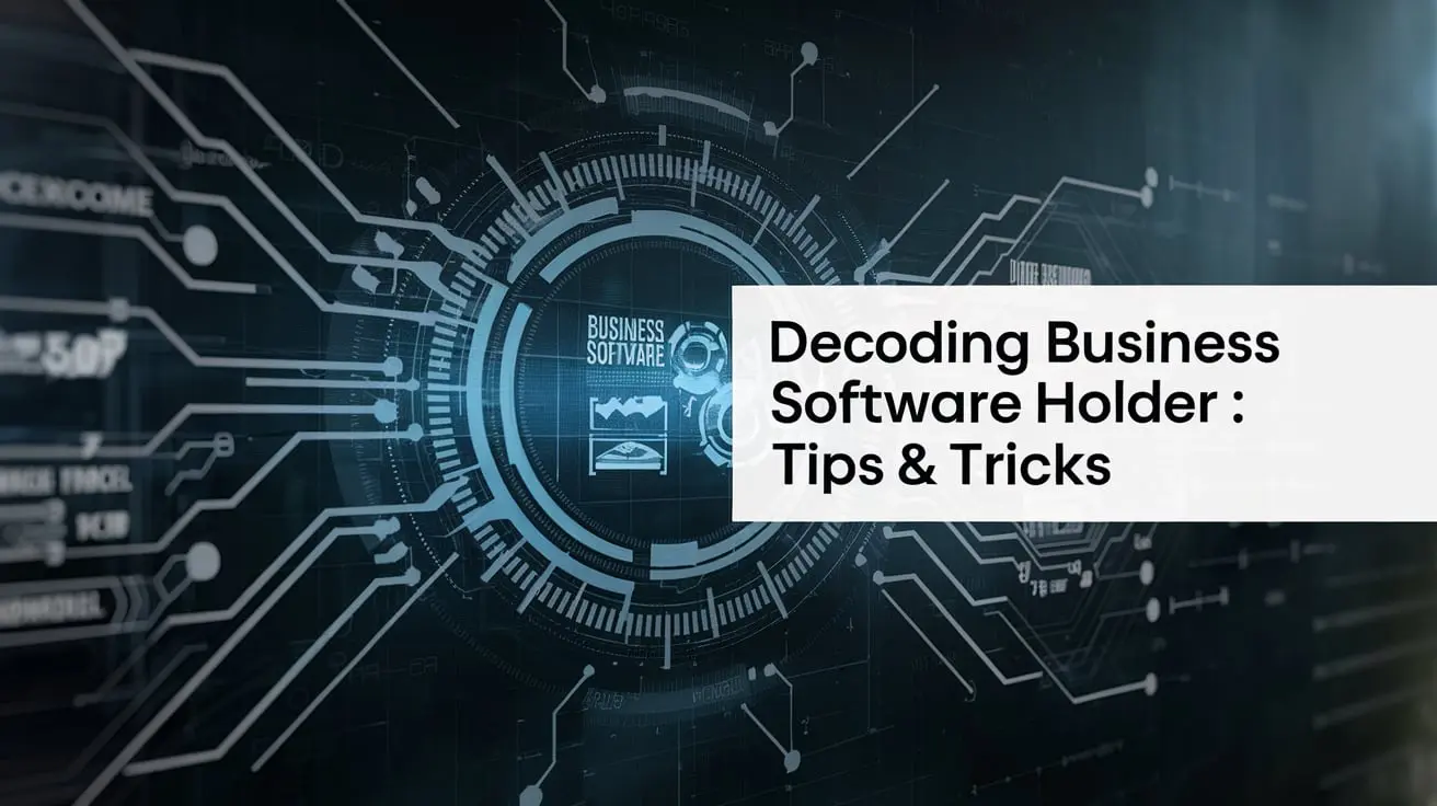 Decoding Business Software Holder Crossword Clue: Tips &Tricks